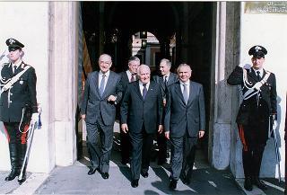 Roma, Palazzo dei Marescialli: intervento del Presidente della Repubblica alla seduta del CSM per l'elezione del nuovo primo presidente della Corte Suprema di Cassazione