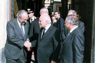 Roma, Palazzo dei Marescialli: intervento del Presidente della Repubblica alla seduta del CSM per l'elezione del nuovo primo presidente della Corte Suprema di Cassazione