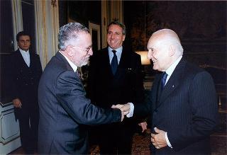 Prof. Amos Luzzato, nuovo presidente dell'Unione Comunità Ebraiche Italiane, e la Giunta dell'Unione