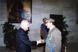 Bari: intervento del Presidente della Repubblica per la deposizione di una corona d'alloro al Sacrario dei Caduti d'Oltremare, in occasione della Giornata dell'Unità Nazionale e delle Forze Armate