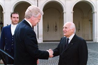 Visita ufficiale in Italia del Presidente della Repubblica d'Islanda Olafur Ragnar Grimsson e signora