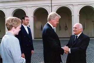 Visita ufficiale in Italia del Presidente della Repubblica d'Islanda Olafur Ragnar Grimsson e signora