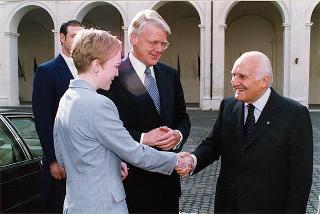 Visita ufficiale in Italia del Presidente della Repubblica d'Islanda Olafur Ragnar Grimsson e signora