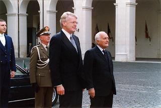Visita ufficiale in Italia del Presidente della Repubblica d'Islanda Olafur Ragnar Grimsson e signora