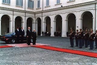 Visita ufficiale in Italia del Presidente della Repubblica d'Islanda Olafur Ragnar Grimsson e signora