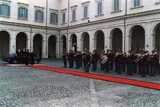Visita ufficiale in Italia del Presidente della Repubblica d'Islanda Olafur Ragnar Grimsson e signora