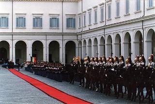 Visita ufficiale in Italia del Presidente della Repubblica d'Islanda Olafur Ragnar Grimsson e signora