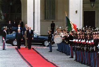 Visita ufficiale in Italia del Presidente della Repubblica d'Islanda Olafur Ragnar Grimsson e signora