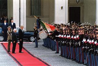 Visita ufficiale in Italia del Presidente della Repubblica d'Islanda Olafur Ragnar Grimsson e signora