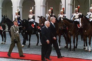 Visita ufficiale in Italia del Presidente della Repubblica d'Islanda Olafur Ragnar Grimsson e signora