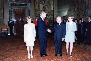 Visita ufficiale in Italia del Presidente della Repubblica d'Islanda Olafur Ragnar Grimsson e signora