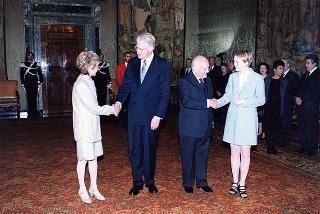 Visita ufficiale in Italia del Presidente della Repubblica d'Islanda Olafur Ragnar Grimsson e signora