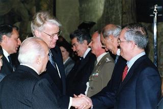 Visita ufficiale in Italia del Presidente della Repubblica d'Islanda Olafur Ragnar Grimsson e signora