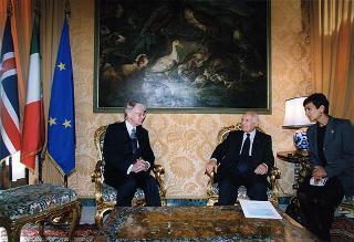Visita ufficiale in Italia del Presidente della Repubblica d'Islanda Olafur Ragnar Grimsson e signora