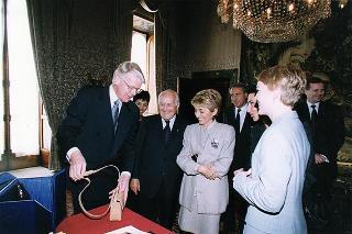 Visita ufficiale in Italia del Presidente della Repubblica d'Islanda Olafur Ragnar Grimsson e signora