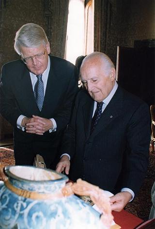 Visita ufficiale in Italia del Presidente della Repubblica d'Islanda Olafur Ragnar Grimsson e signora