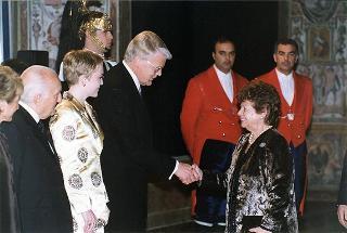 Visita ufficiale in Italia del Presidente della Repubblica d'Islanda Olafur Ragnar Grimsson e signora