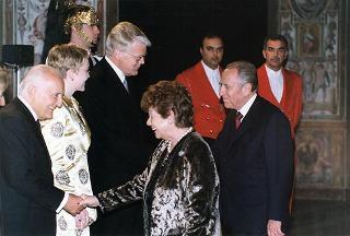 Visita ufficiale in Italia del Presidente della Repubblica d'Islanda Olafur Ragnar Grimsson e signora