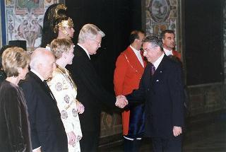 Visita ufficiale in Italia del Presidente della Repubblica d'Islanda Olafur Ragnar Grimsson e signora