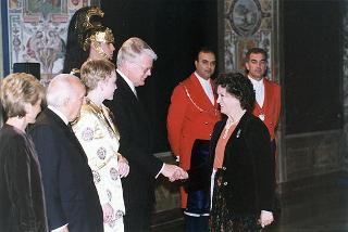 Visita ufficiale in Italia del Presidente della Repubblica d'Islanda Olafur Ragnar Grimsson e signora