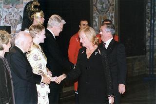Visita ufficiale in Italia del Presidente della Repubblica d'Islanda Olafur Ragnar Grimsson e signora