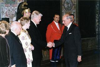 Visita ufficiale in Italia del Presidente della Repubblica d'Islanda Olafur Ragnar Grimsson e signora