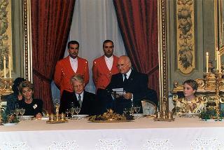 Visita ufficiale in Italia del Presidente della Repubblica d'Islanda Olafur Ragnar Grimsson e signora