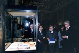 Roma, Castel Sant'Angelo: intervento del Presidente della Repubblica, insieme al Presidente dell'Islanda, all'inaugurazione della Mostra "La metafora della natura: quattro pittori islandesi"