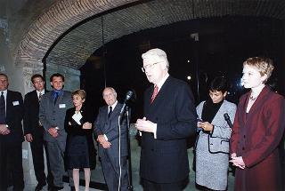 Roma, Castel Sant'Angelo: intervento del Presidente della Repubblica, insieme al Presidente dell'Islanda, all'inaugurazione della Mostra "La metafora della natura: quattro pittori islandesi"