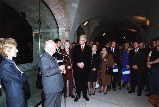Roma, Castel Sant'Angelo: intervento del Presidente della Repubblica, insieme al Presidente dell'Islanda, all'inaugurazione della Mostra "La metafora della natura: quattro pittori islandesi"