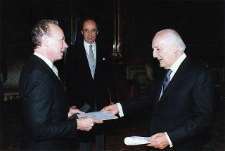 Manuel Hernandez Gutierrez, nuovo ambasciatore della Repubblica del Costa Rica: presentazione lettere credenziali
