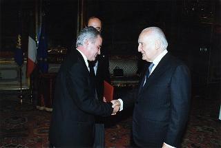 Leontiev Çuçi, nuovo ambasciatore della Repubblica di Albania: presentazione lettere credenziali
