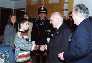 Conegliano: visita del Presidente della Repubblica alla Fondazione "Figli Maria Antonietta Bernardi"