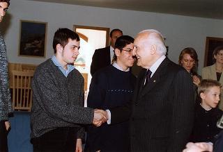 Conegliano: visita del Presidente della Repubblica alla Fondazione "Figli Maria Antonietta Bernardi"