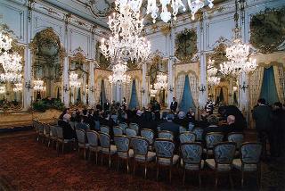 Prof. Luciano Modica, nuovo presidente e direttore della Conferenza dei rettori delle Università italiane, con i rettori degli Atenei italiani