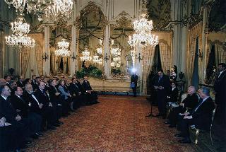 Prof. Luciano Modica, nuovo presidente e direttore della Conferenza dei rettori delle Università italiane, con i rettori degli Atenei italiani