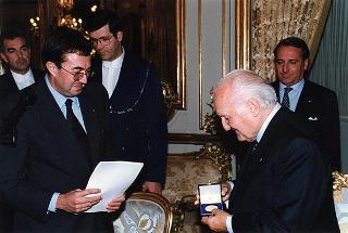 Prof. Luciano Modica, nuovo presidente e direttore della Conferenza dei rettori delle Università italiane, con i rettori degli Atenei italiani