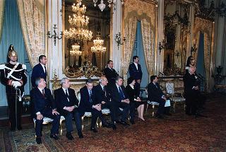 Prof. Luciano Modica, nuovo presidente e direttore della Conferenza dei rettori delle Università italiane, con i rettori degli Atenei italiani