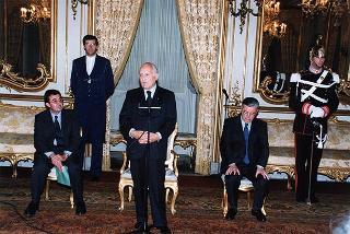 Prof. Luciano Modica, nuovo presidente e direttore della Conferenza dei rettori delle Università italiane, con i rettori degli Atenei italiani