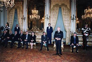 Prof. Luciano Modica, nuovo presidente e direttore della Conferenza dei rettori delle Università italiane, con i rettori degli Atenei italiani