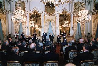 Prof. Luciano Modica, nuovo presidente e direttore della Conferenza dei rettori delle Università italiane, con i rettori degli Atenei italiani