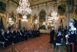 Prof. Luciano Modica, nuovo presidente e direttore della Conferenza dei rettori delle Università italiane, con i rettori degli Atenei italiani