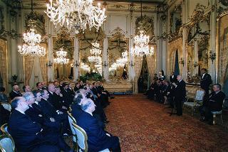 Prof. Luciano Modica, nuovo presidente e direttore della Conferenza dei rettori delle Università italiane, con i rettori degli Atenei italiani