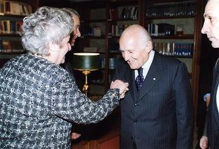 Roma, Biblioteca della Camera dei Deputati: intervento del Presidente della Repubblica al Convegno "Giuseppe Saragat 1898-1998"