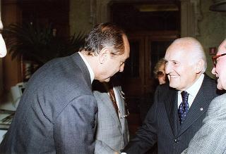 Roma, Biblioteca della Camera dei Deputati: intervento del Presidente della Repubblica al Convegno "Giuseppe Saragat 1898-1998"