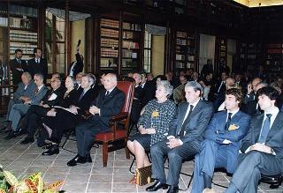 Roma, Biblioteca della Camera dei Deputati: intervento del Presidente della Repubblica al Convegno "Giuseppe Saragat 1898-1998"
