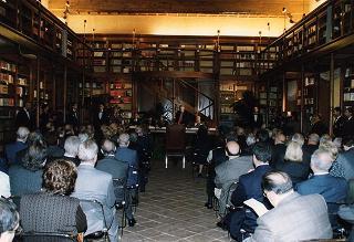 Roma, Biblioteca della Camera dei Deputati: intervento del Presidente della Repubblica al Convegno "Giuseppe Saragat 1898-1998"