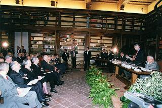 Roma, Biblioteca della Camera dei Deputati: intervento del Presidente della Repubblica al Convegno "Giuseppe Saragat 1898-1998"