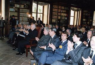 Roma, Biblioteca della Camera dei Deputati: intervento del Presidente della Repubblica al Convegno "Giuseppe Saragat 1898-1998"