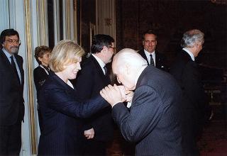 On. Giorgio Napolitano e consorte, prof. Giovanni Maria Flick e consorte, prof. Paolo Costa